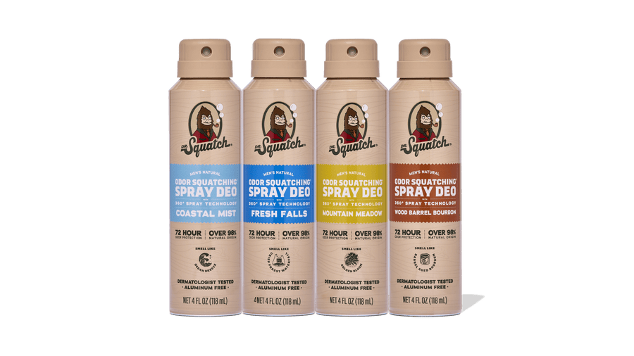 Spray Deodorant 4-Pack G10