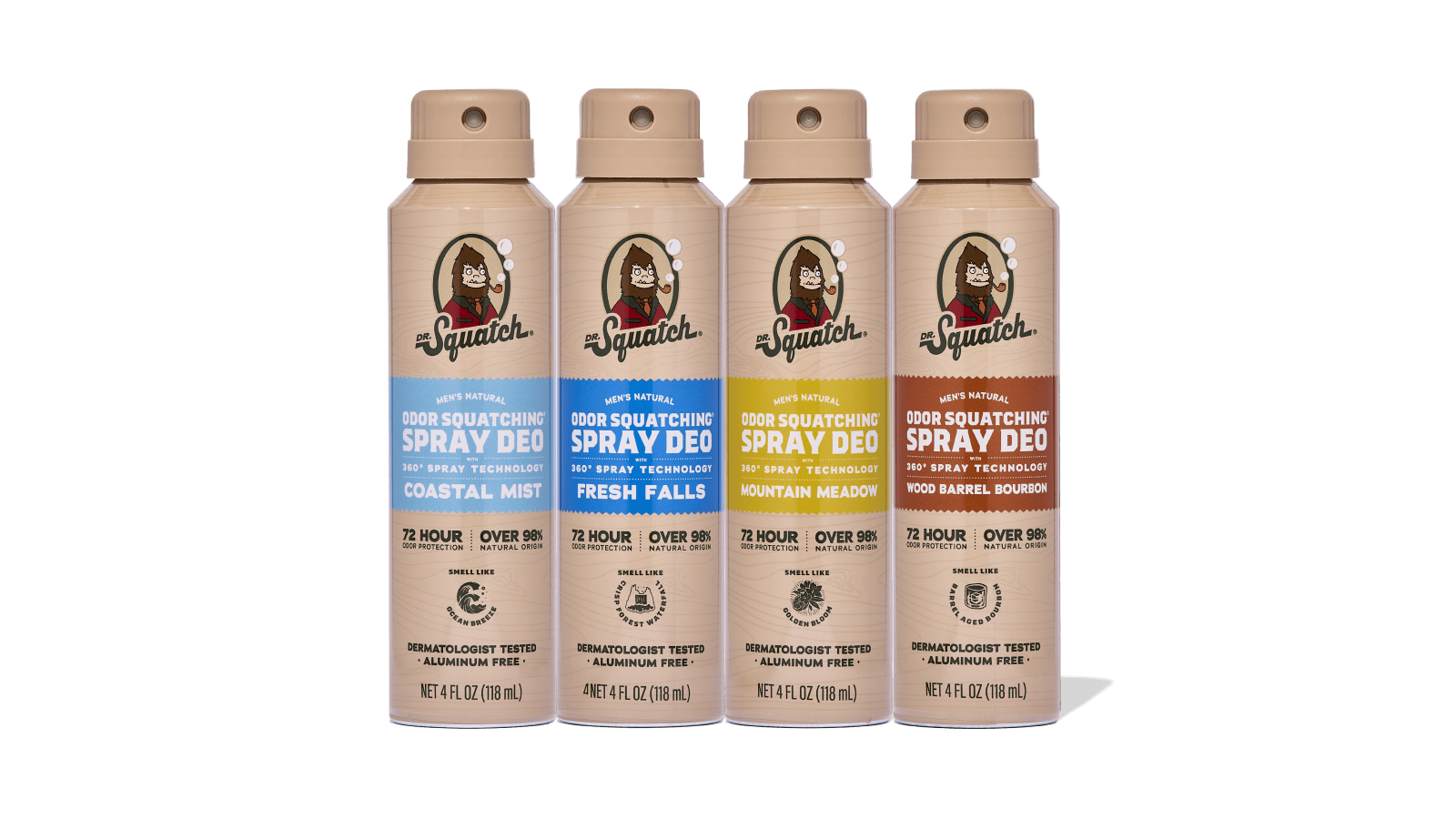 Spray Deodorant 4-Pack G11