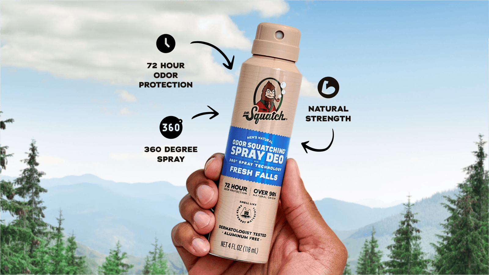 Spray Deodorant 4-Pack G10