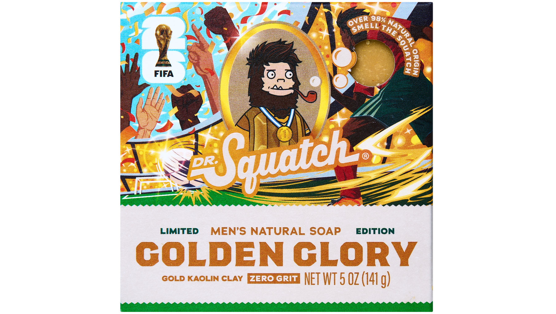 FIFA Golden Glory 3-Pack Bar Soap Bundle W2