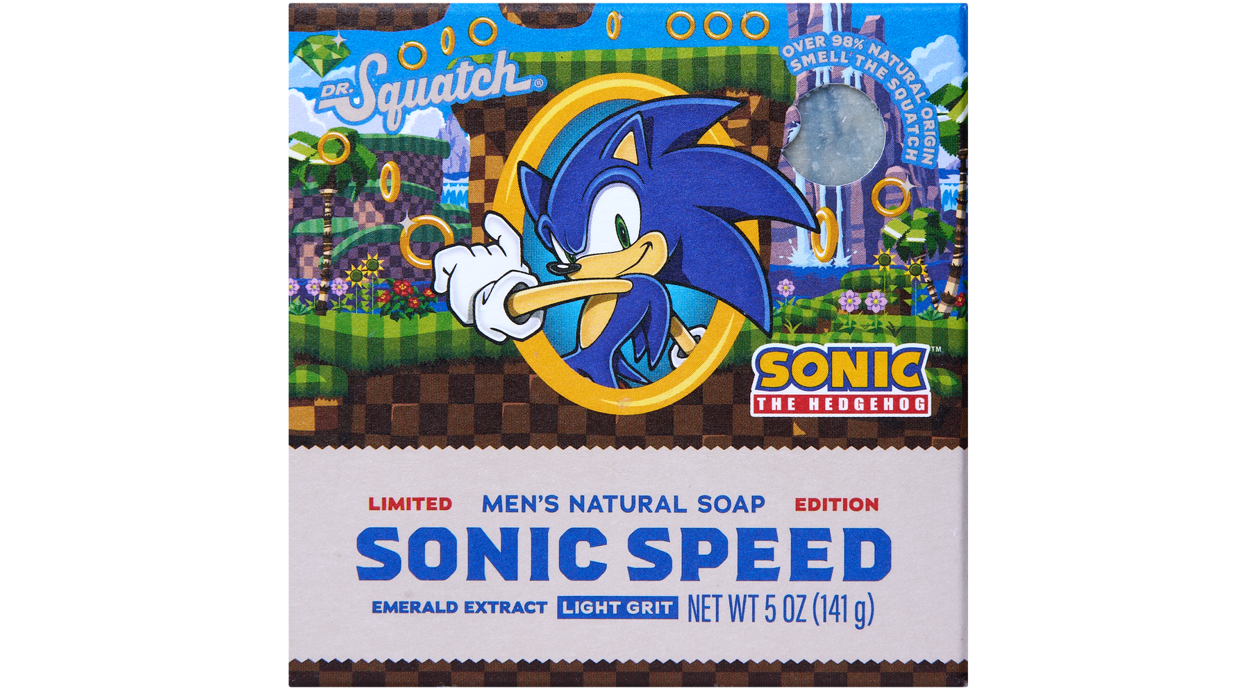 Sonic Speed Super Pack - Exclusive Limited Edition Bar Soap and Deodorant Bundle L7