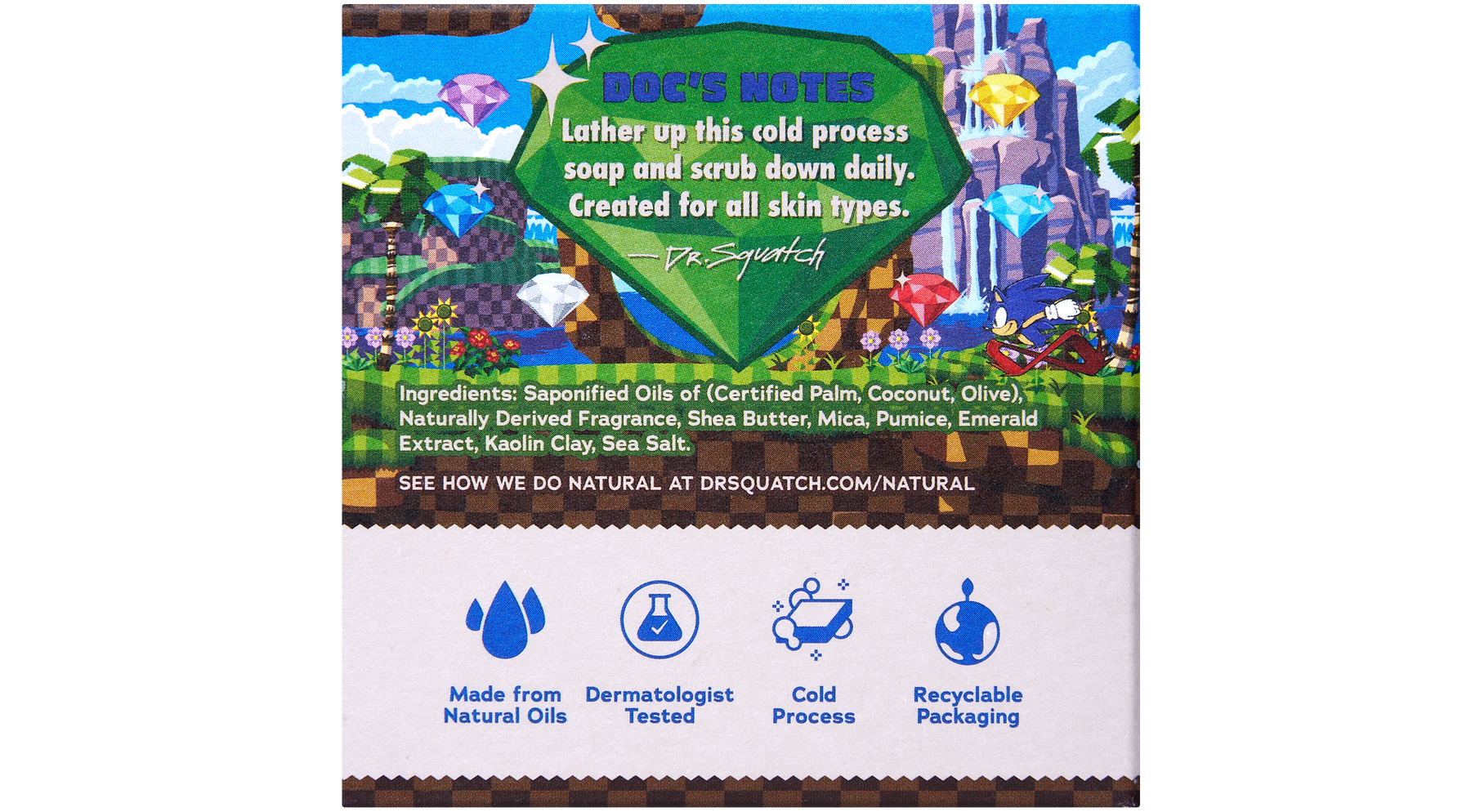 Sonic Speed Super Pack - Exclusive Limited Edition Bar Soap and Deodorant Bundle L7