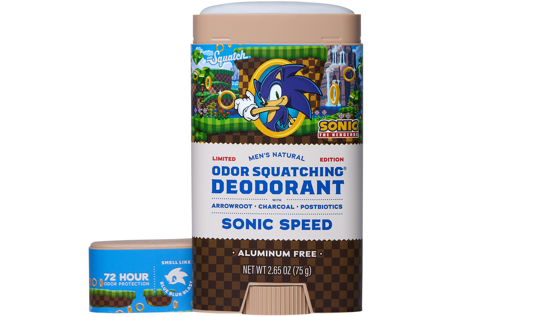 Sonic Speed Super Pack - Exclusive Limited Edition Bar Soap and Deodorant Bundle L7