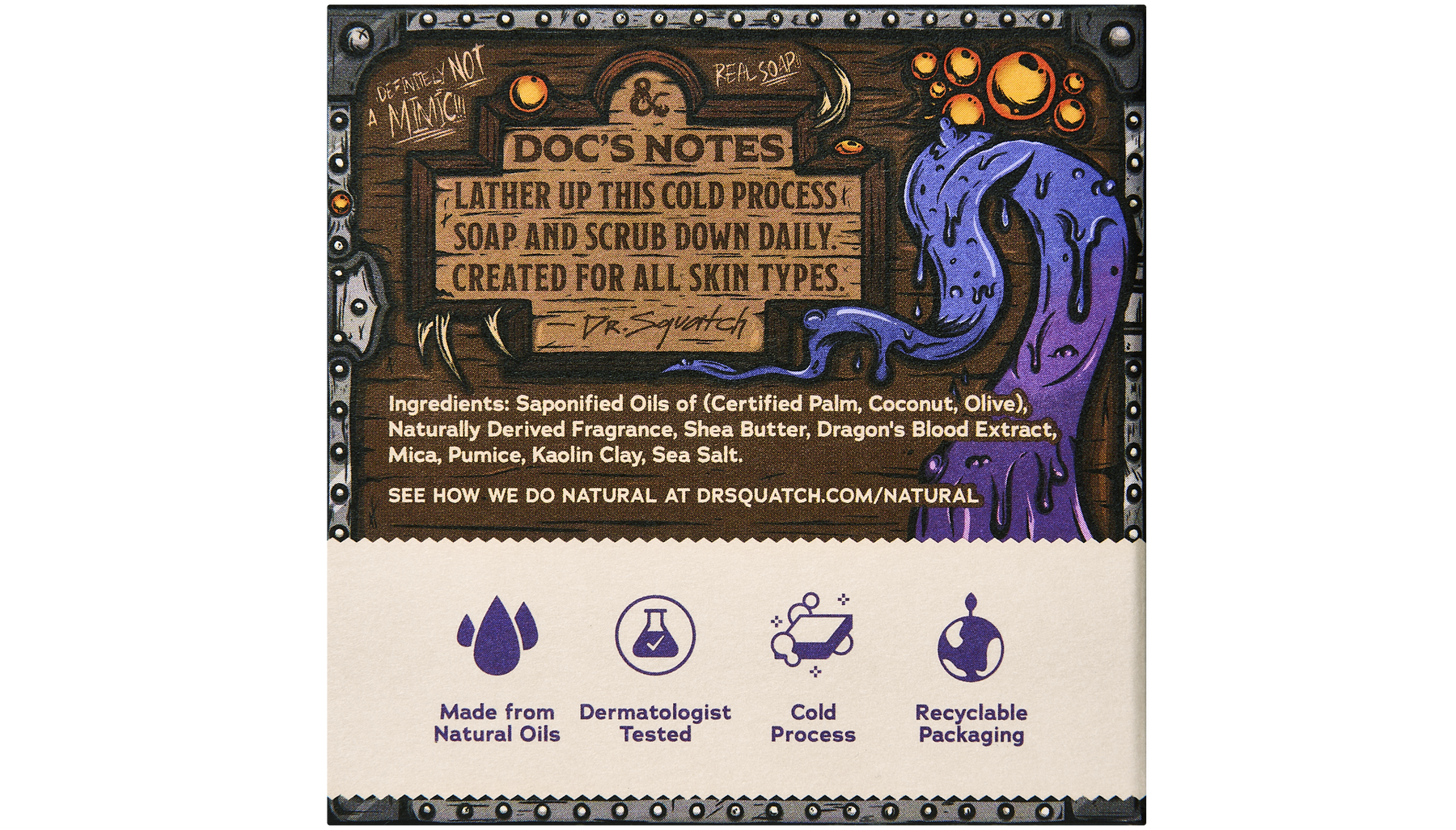 Dungeons & Dragons Mimic Bricc 3-Pack - Exclusive Limited Edition Bar Soap C5