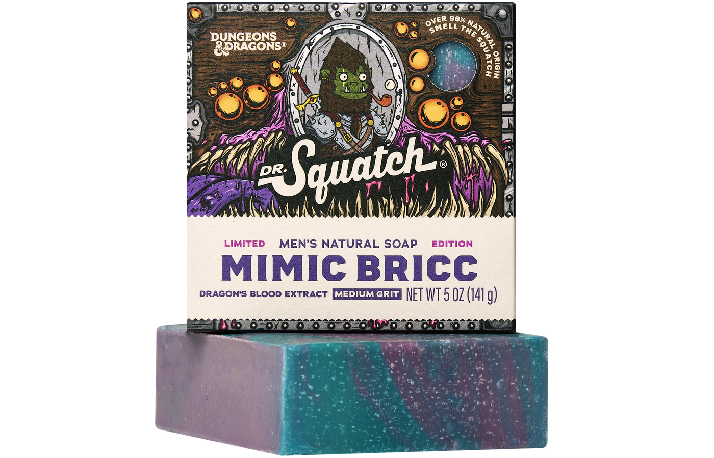Dungeons & Dragons Mimic Bricc 3-Pack - Exclusive Limited Edition Bar Soap C5
