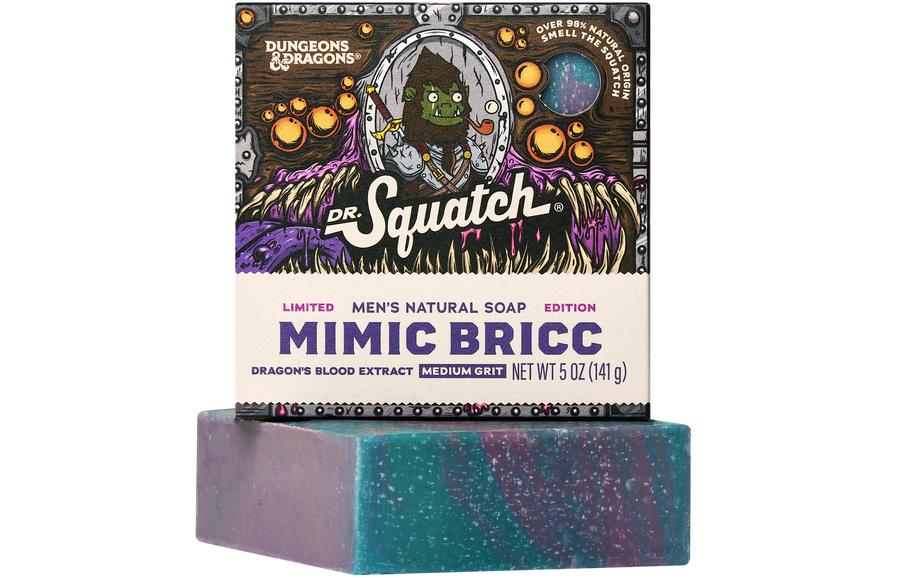 Dungeons & Dragons Mimic Bricc 3-Pack - Exclusive Limited Edition Bar Soap C5
