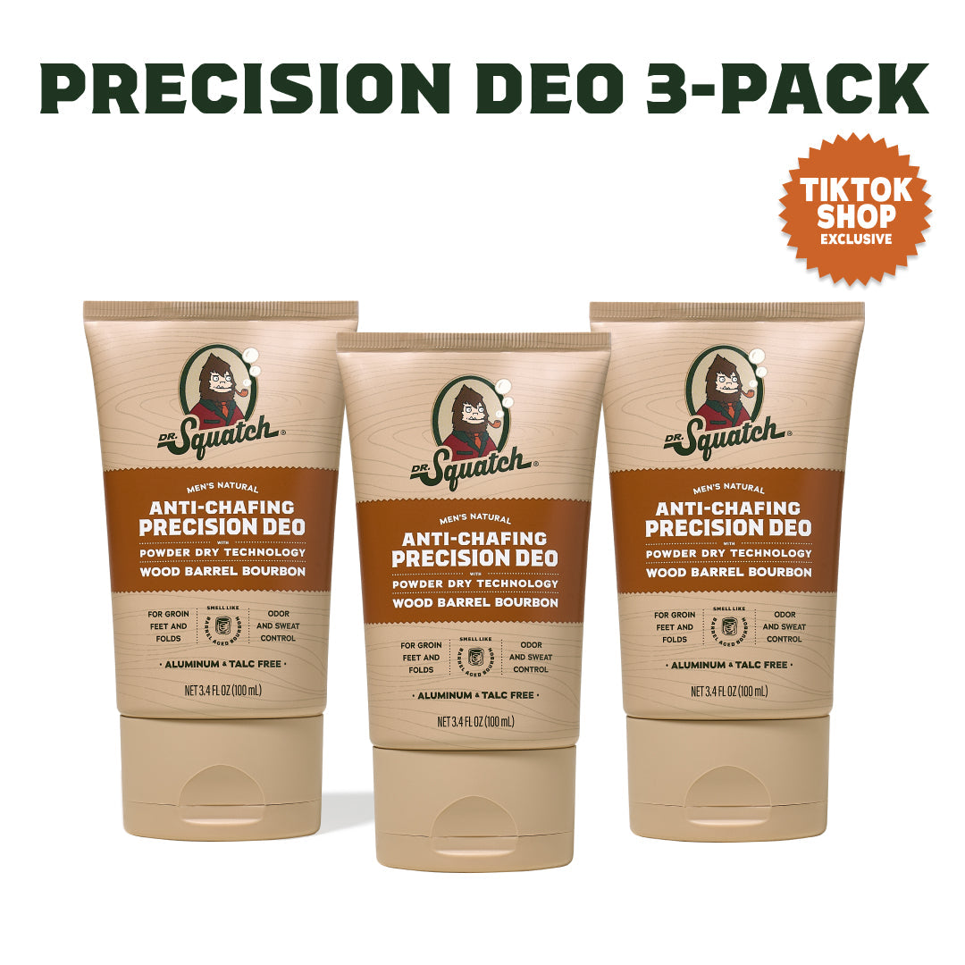 Precision Deo Wood Barrel Bourbon - 3-Pack C18