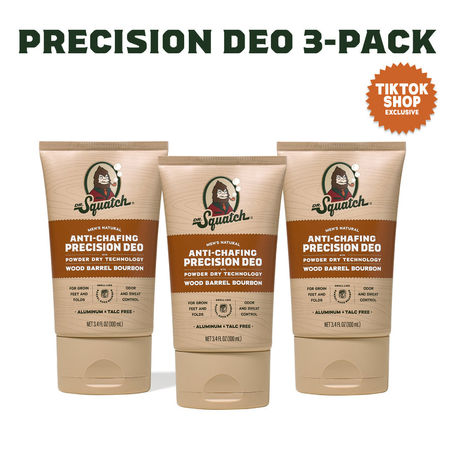 Precision Deo Wood Barrel Bourbon - 3-Pack C18