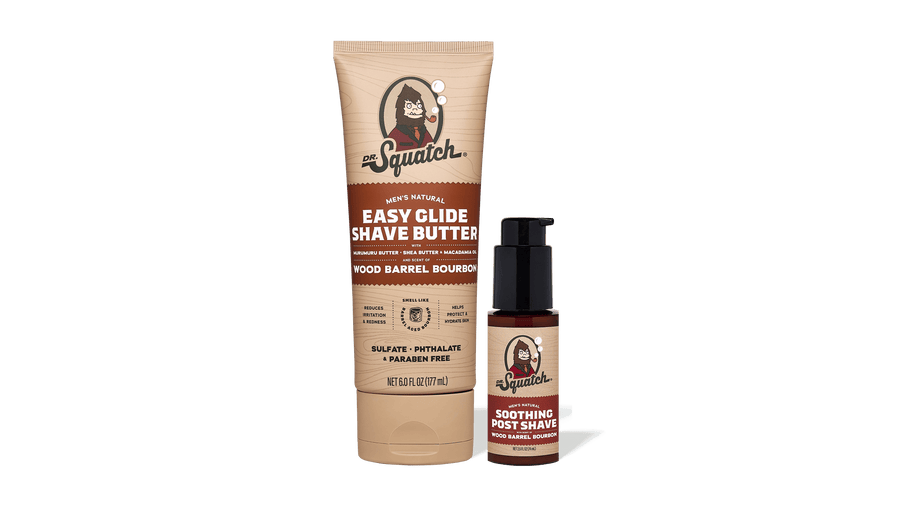 Wood Barrel Bourbon Smooth Shave Bundle L1