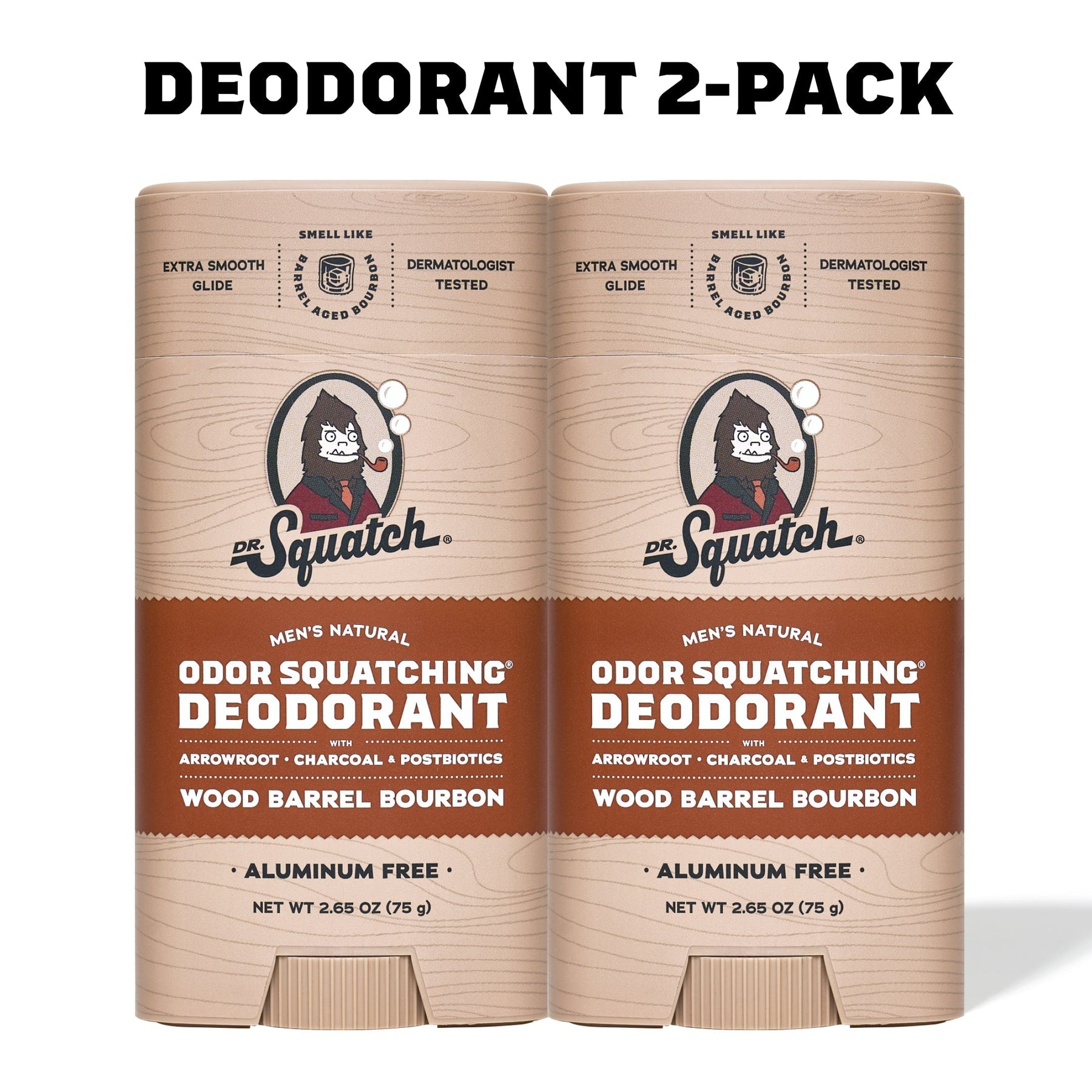 Wood Barrel Bourbon 2-Pack Deodorant L11