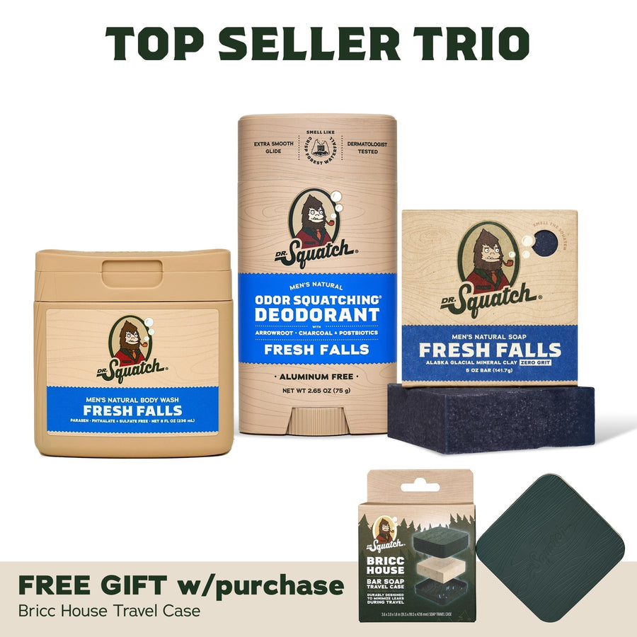 Soap, Deo, Body Wash + Travel Case E19