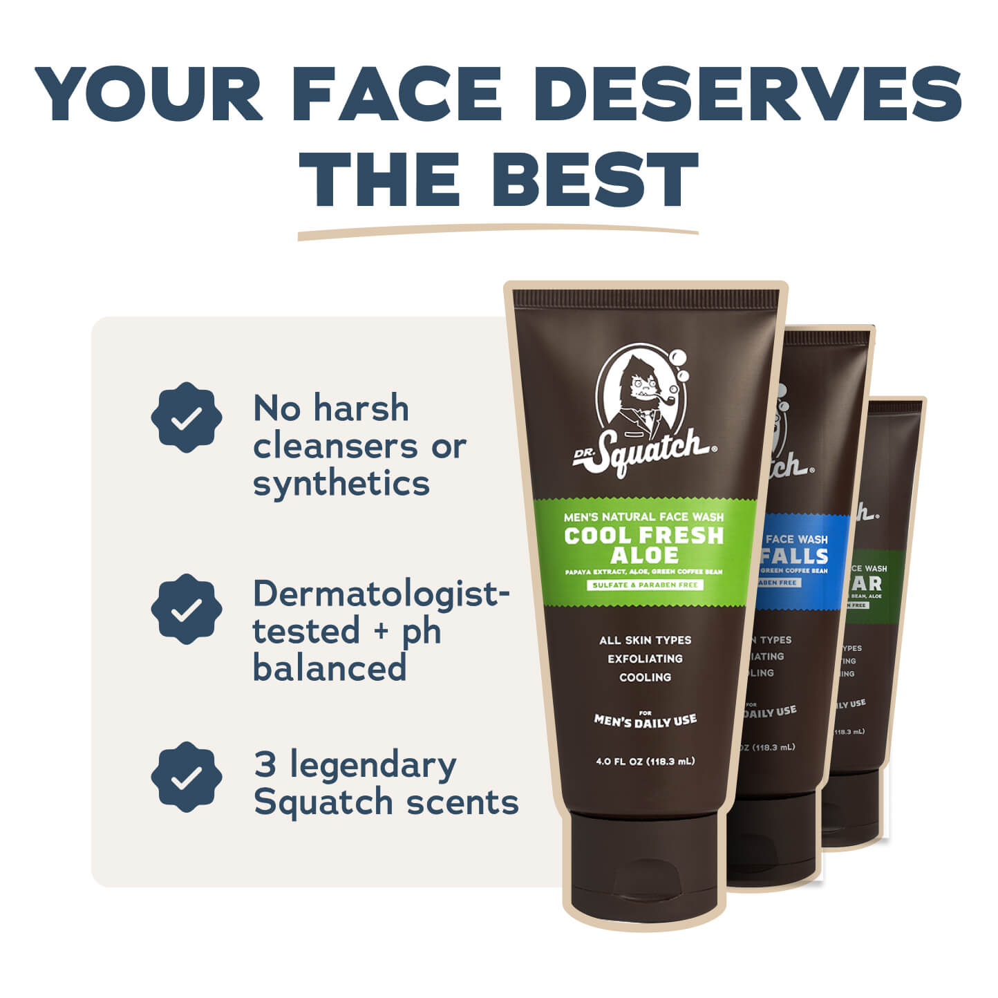Face Wash 3-Pack O2