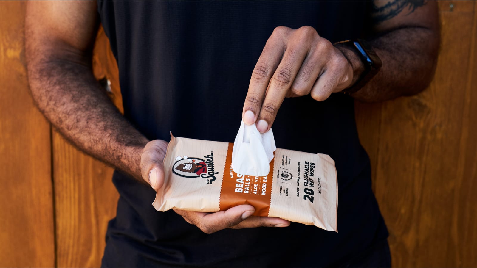 FREE Wood Barrel Bourbon Wipes J1