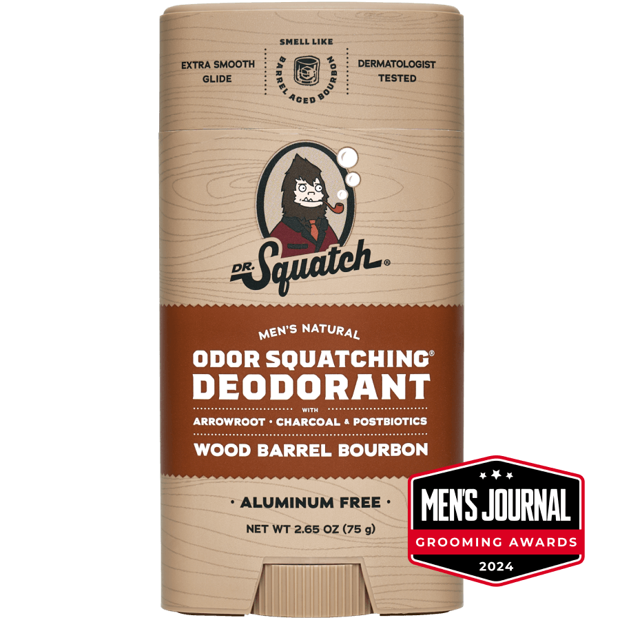 Essentials: Wood Barrel Bourbon Deodorant M8