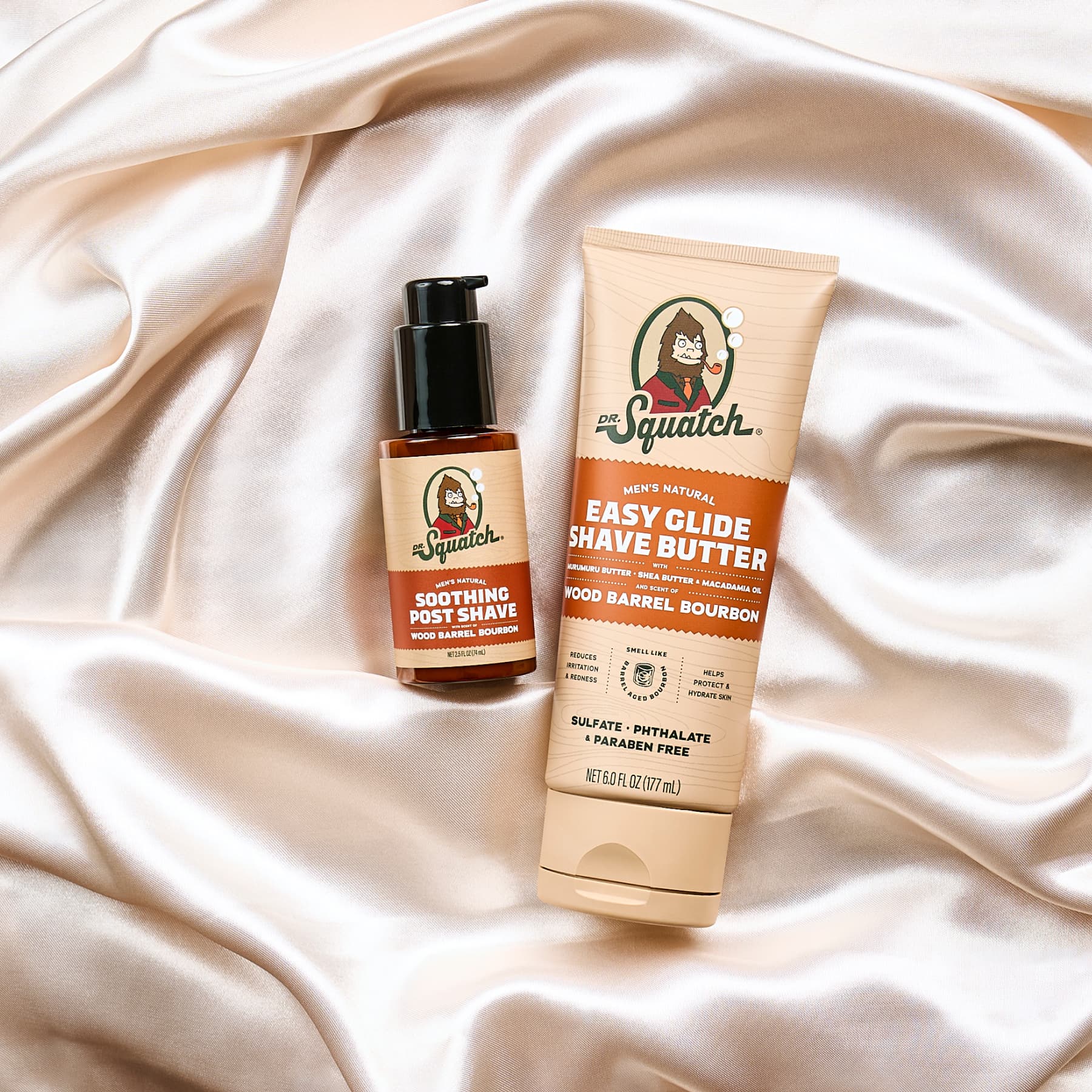 Wood Barrel Bourbon Smooth Shave Bundle L1
