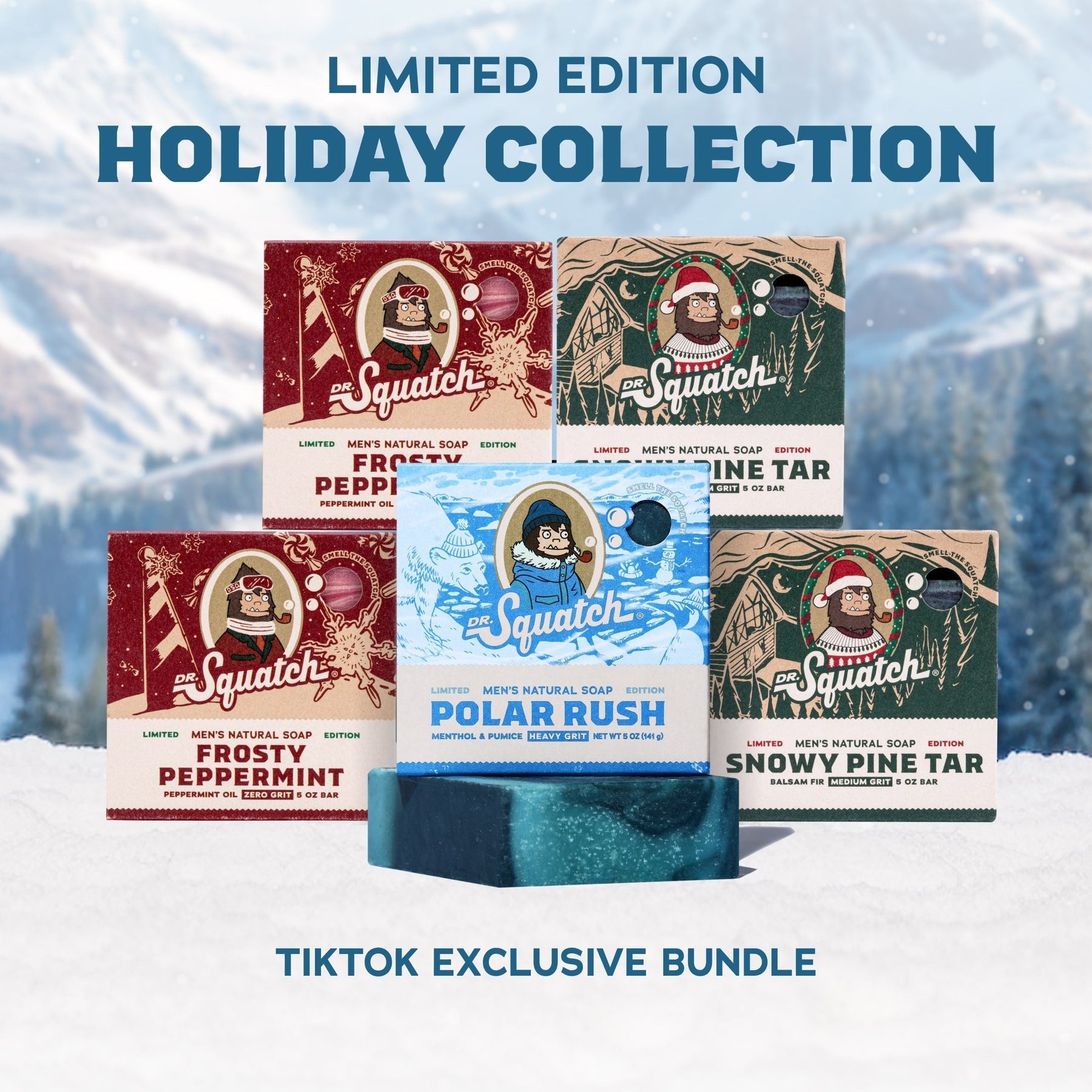 5-Pack Holiday Soap K5
