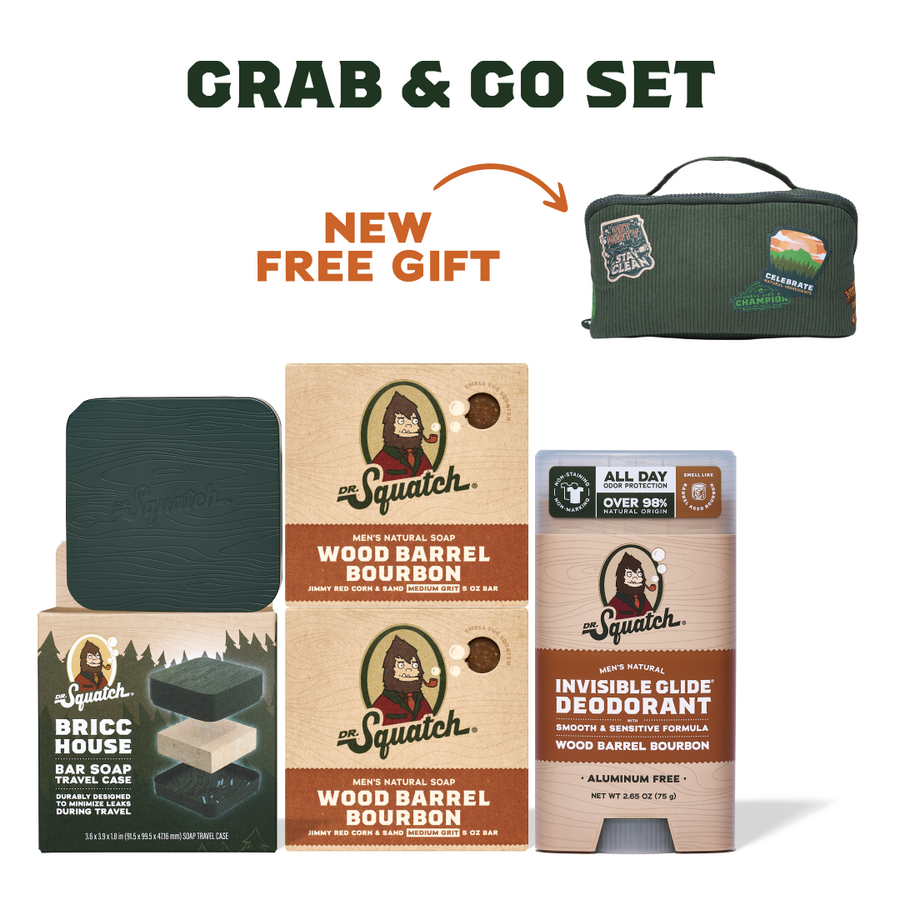 Grab & Go Set - Wood Barrel Bourbon L9