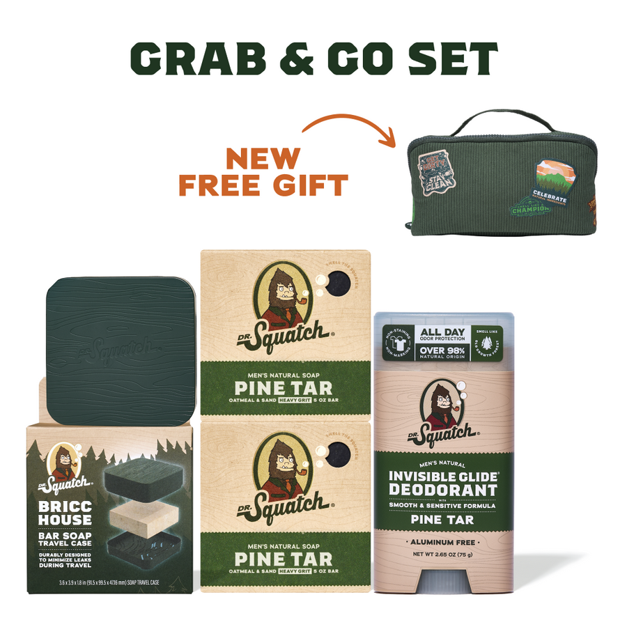Grab & Go Set - Pine Tar B1