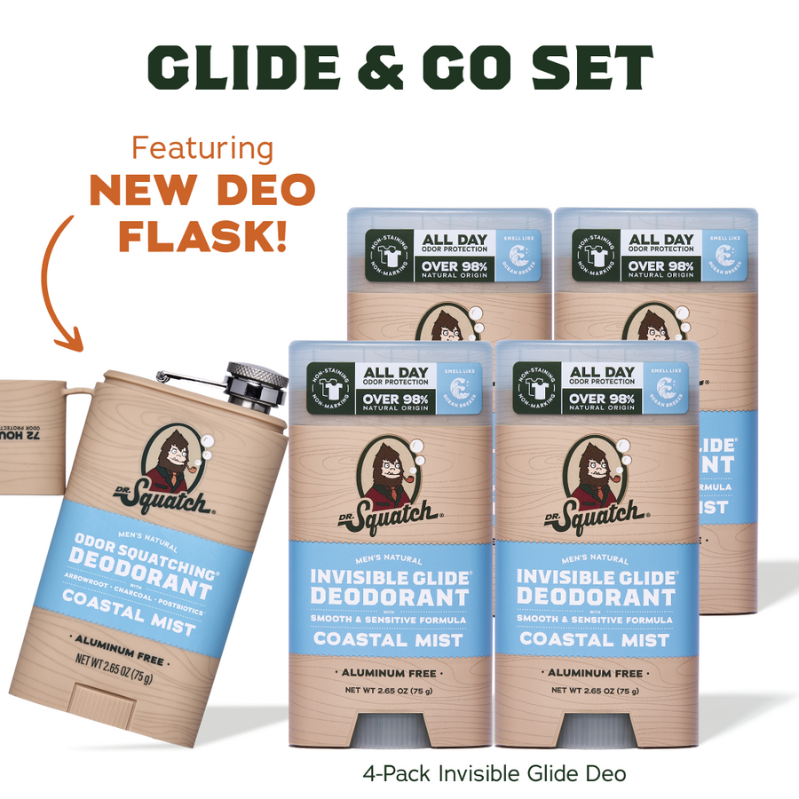 Coastal Mist IG Glide 4-Pack + Deo Flask C1
