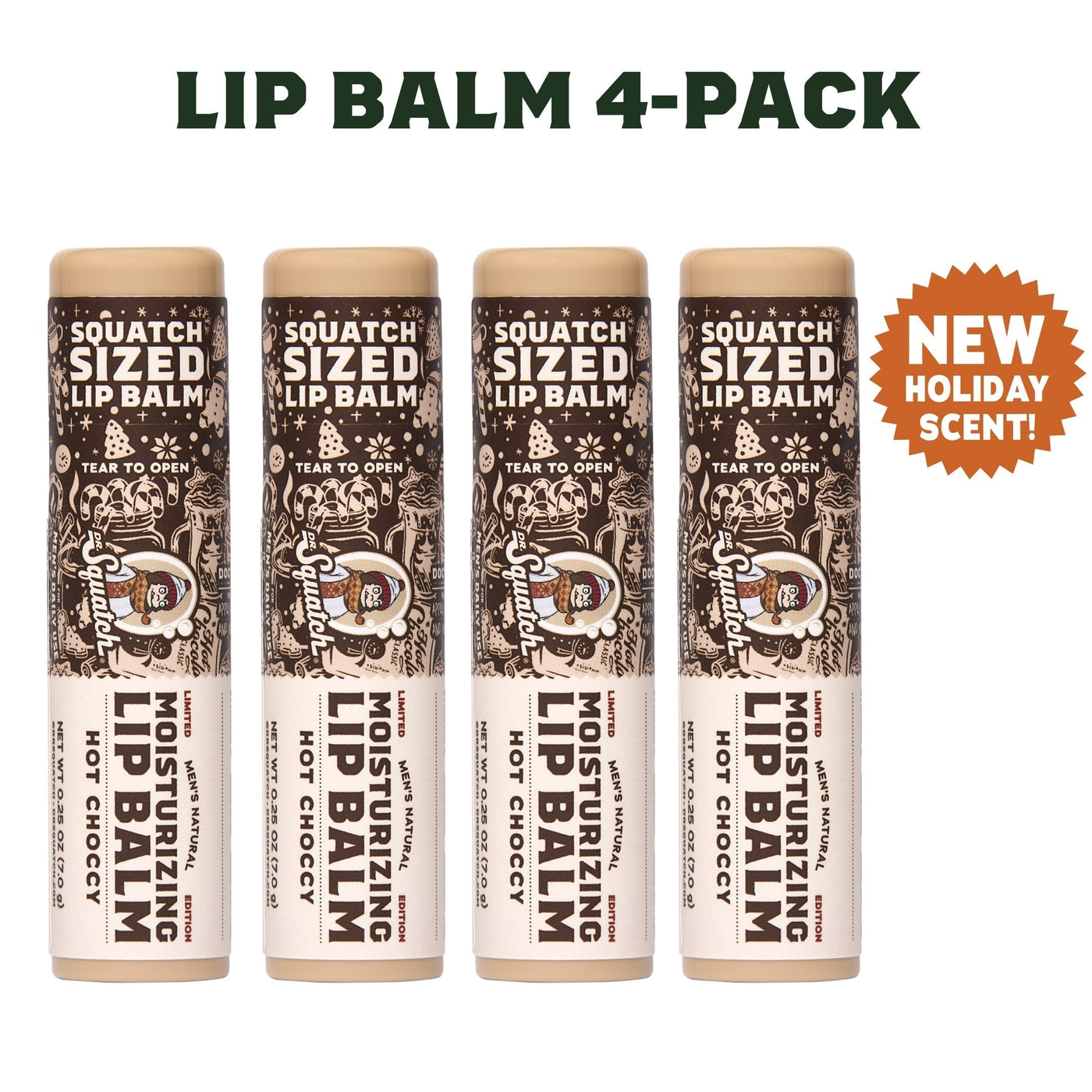 Lip Balm 4-Pack Hot Choccy G3