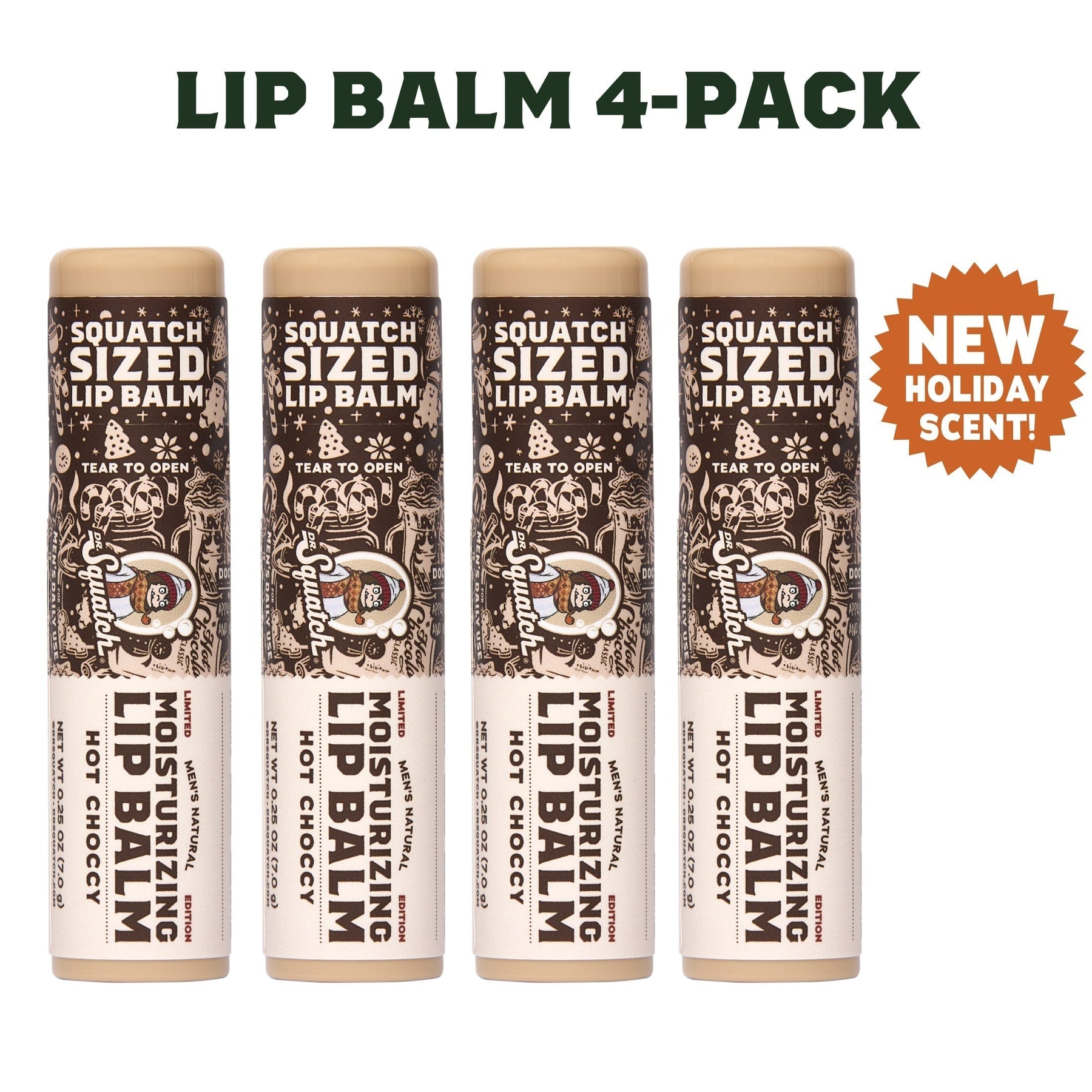 Lip Balm 4-Pack Hot Choccy G3