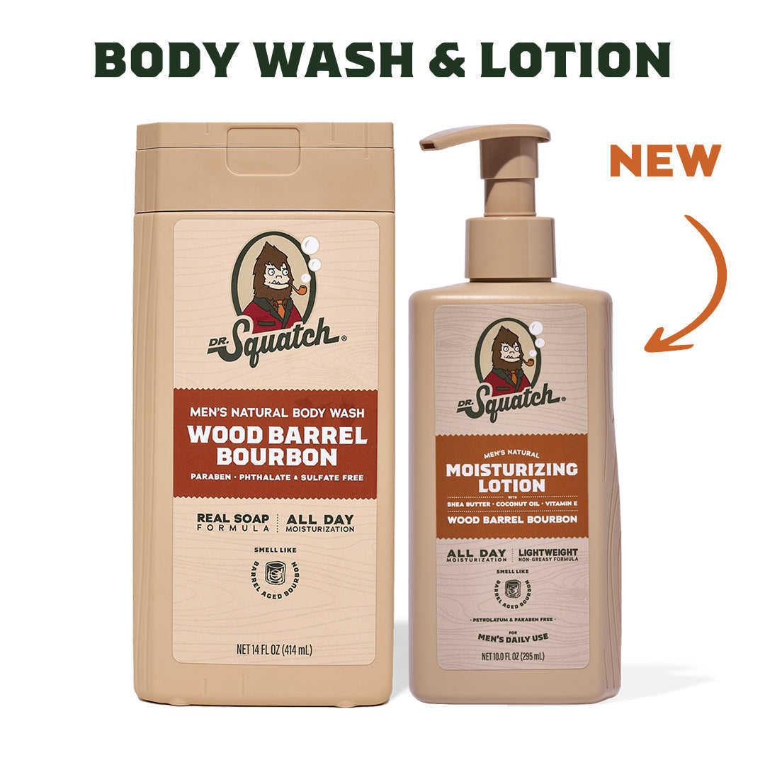 Body Wash & Lotion Duo X4