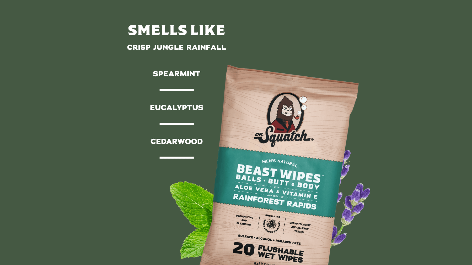 FREE Rainforest Rapids Wipes B3