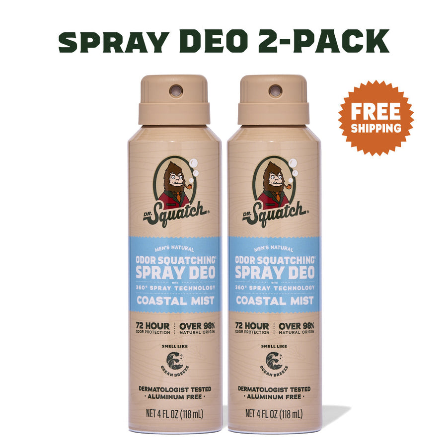 Coastal Mist 2-Pack Spray Deo W7