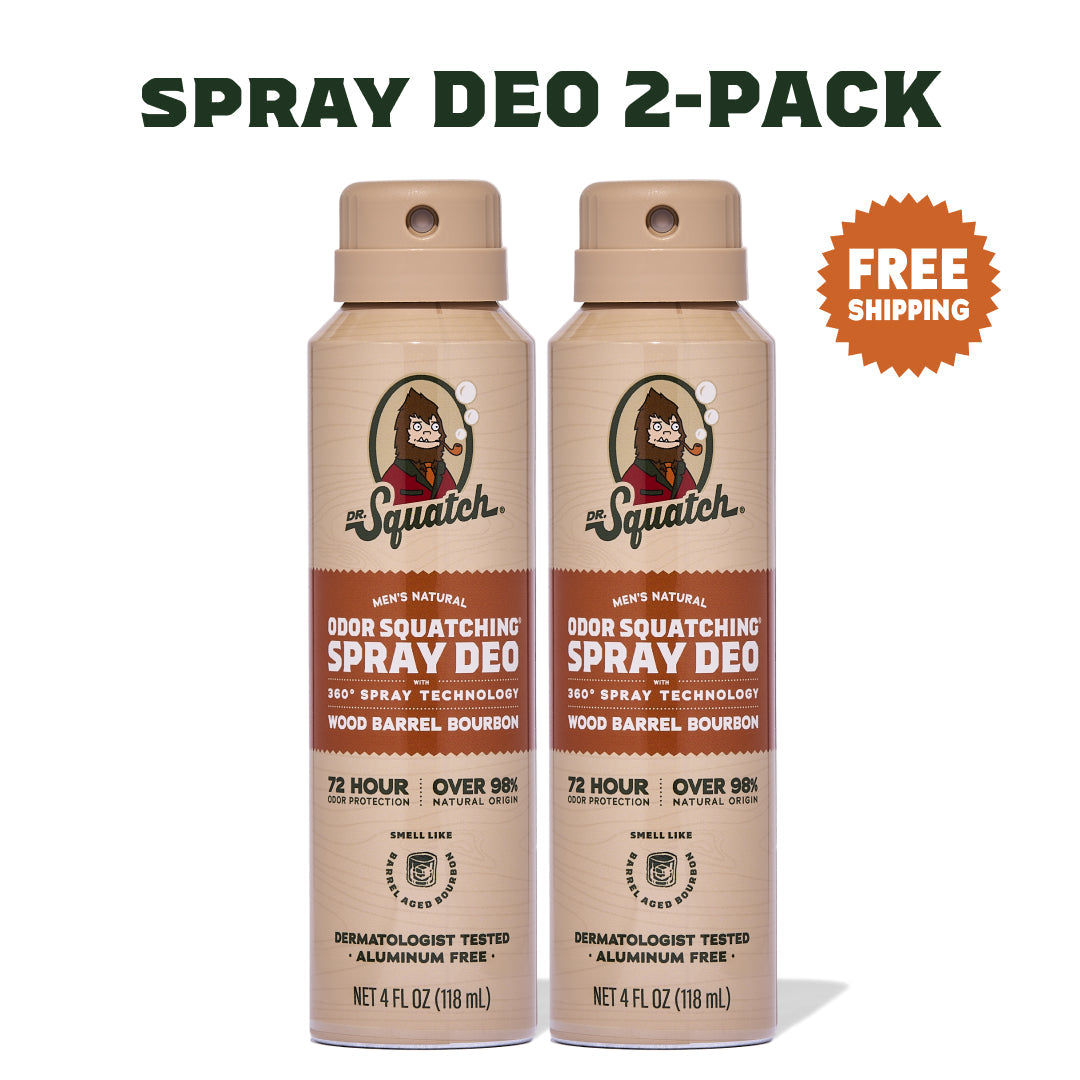 Wood Barrel Bourbon 2-Pack Spray Deo Y8