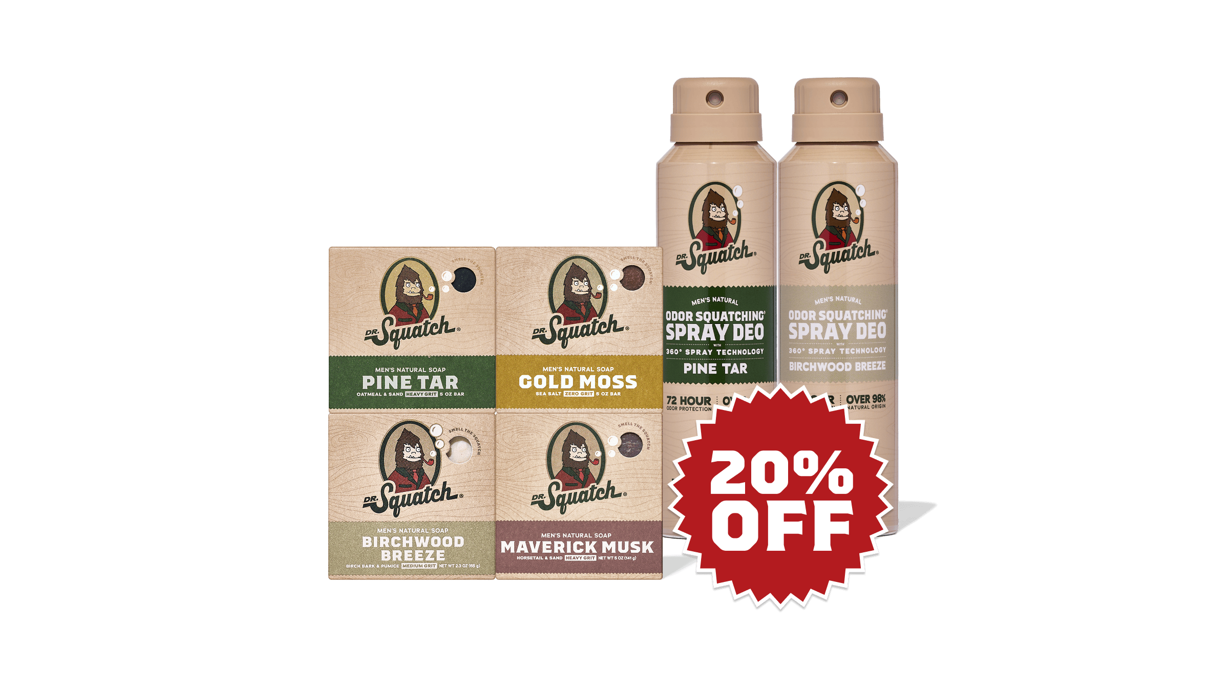 Dr. Squatch 360° Spray Set — product photo 5 of 5