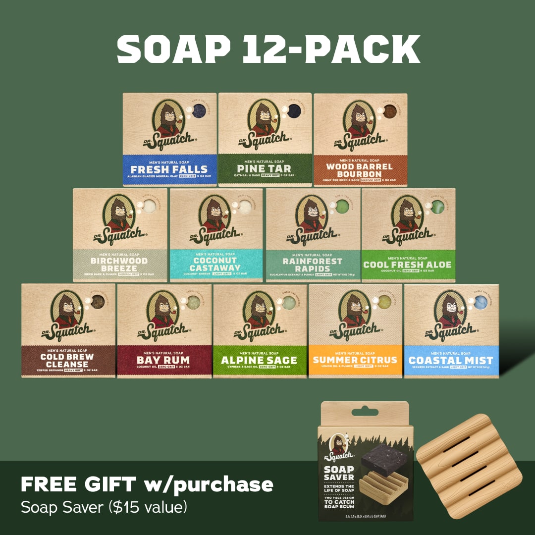 Soap 12-Pack + Soap Saver E15