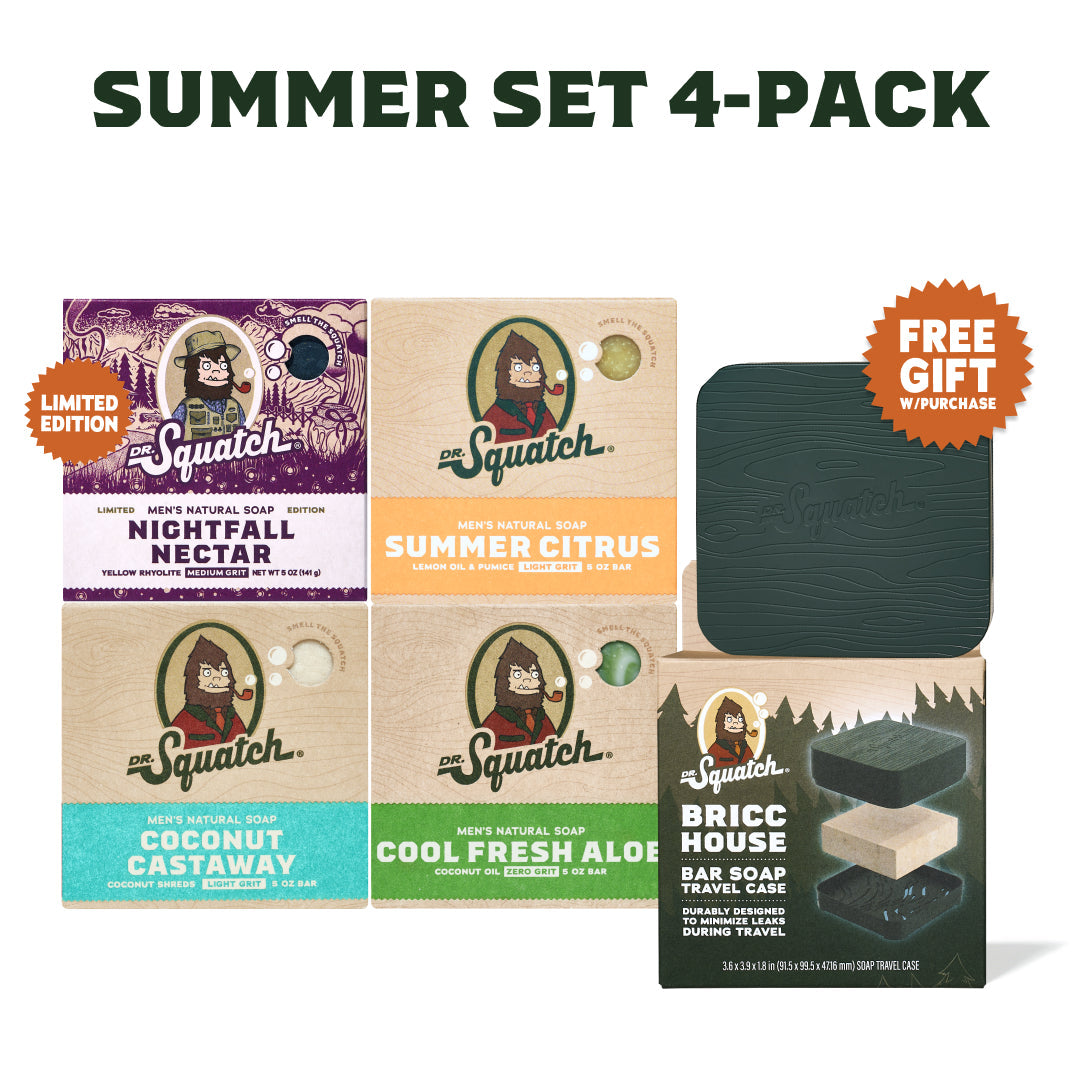 Summer Set 4-Pack + GWP Travel Case I13