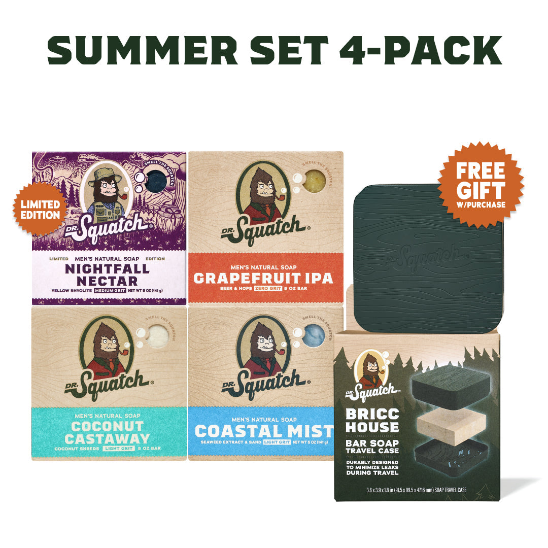 Summer Set 4-Pack + GWP Travel Case I16