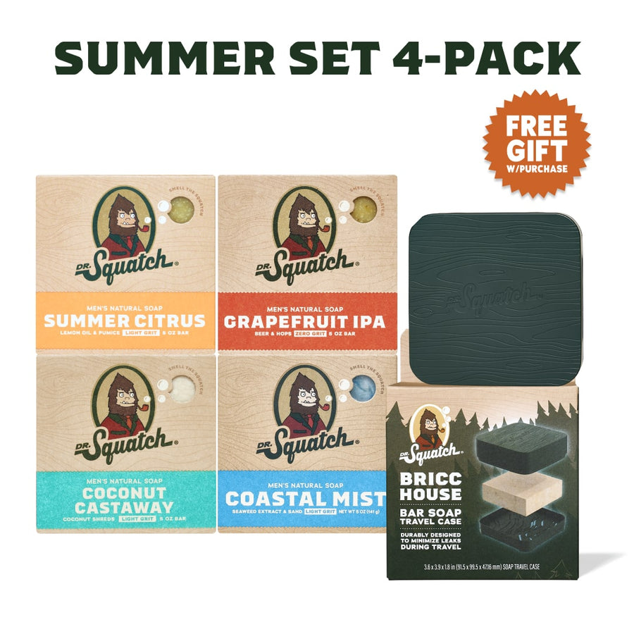 Summer Set 4-Pack + GWP Travel Case I12