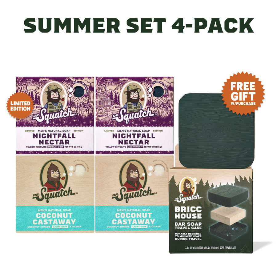 Summer Set 4-Pack + GWP Travel Case I15