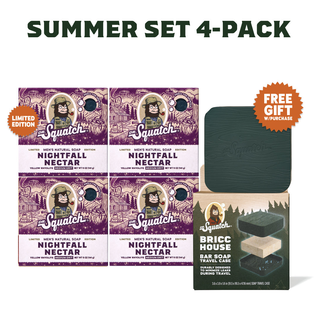 Summer Set 4-Pack + GWP Travel Case I14