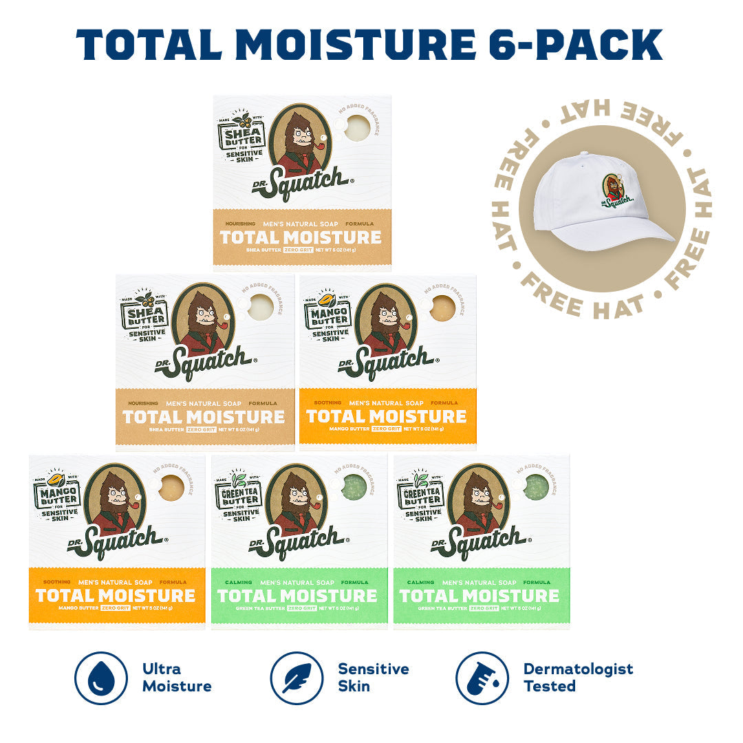 Total Moisture 6-Pack + Free Hat Z4