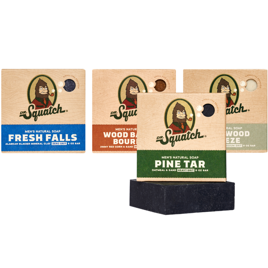 Fan Favorites 4-Pack Natural Bar Soap O4