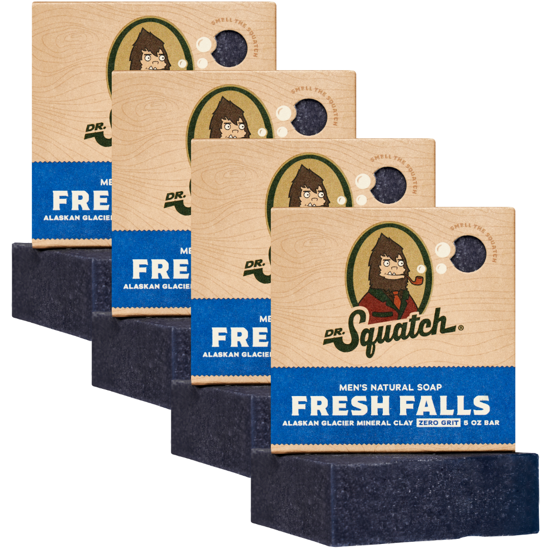 4-Pack Fresh Falls Natural Bar Soap E8