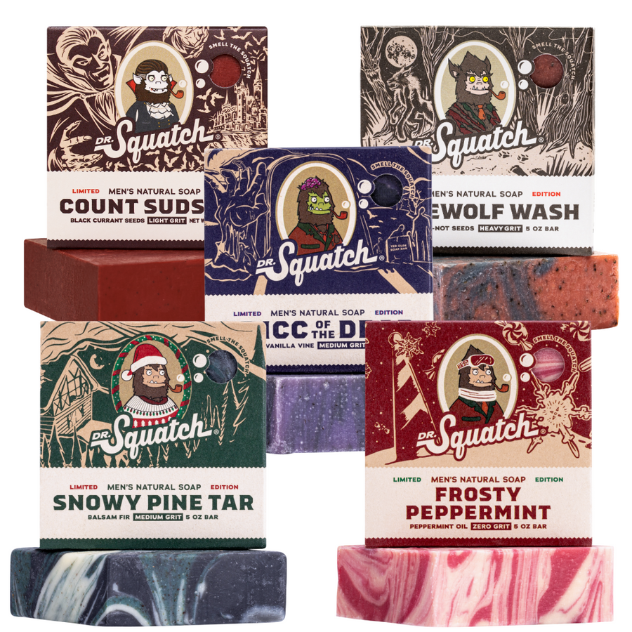 Holiday Hangover 5-Pack Natural Bar Soap Y3