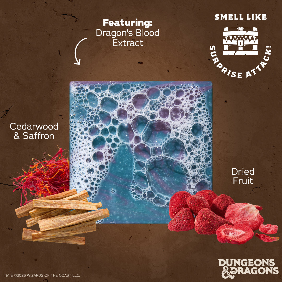 Dungeons & Dragons Mimic Bricc 3-Pack - Exclusive Limited Edition Bar Soap C5