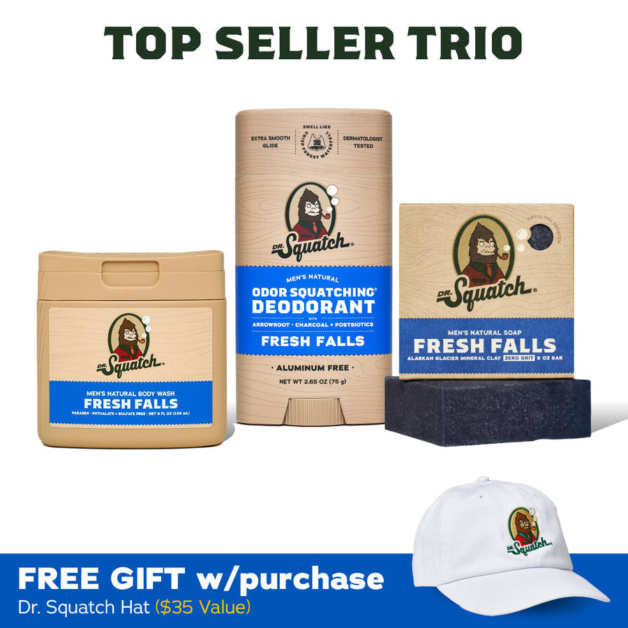 Soap, Deo, Body Wash + GWP Hat E18