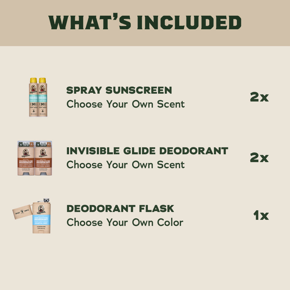 Festival Set + FREE Deo Flask S5