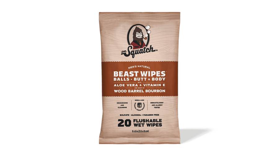 FREE Wood Barrel Bourbon Wipes J1