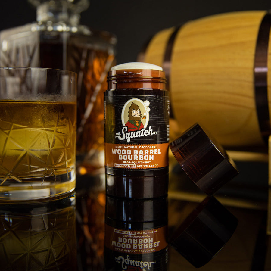 Essentials: Wood Barrel Bourbon Deodorant T4