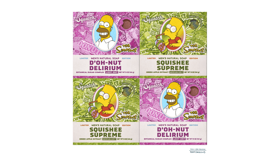 Simpsons Suds 4-Pack B4