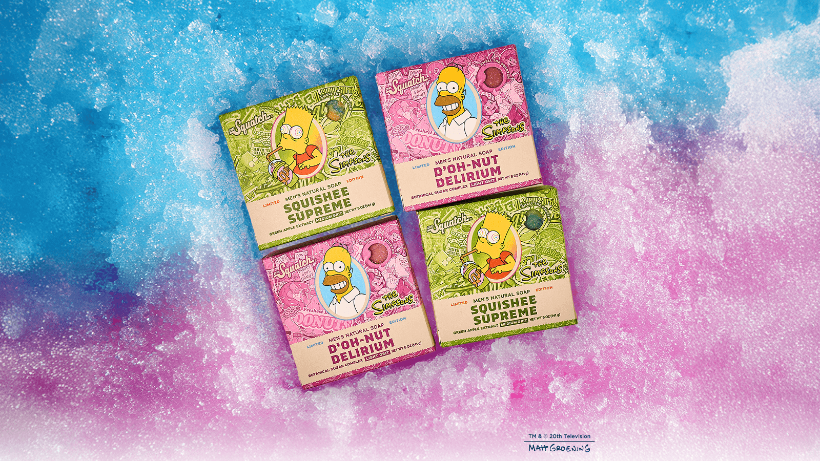Simpsons Suds 4-Pack B4