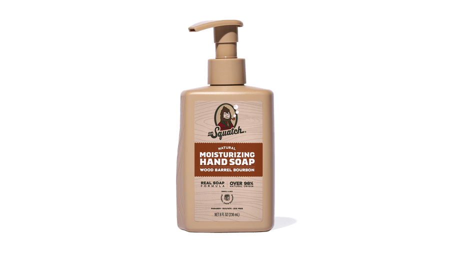 Wood Barrel Bourbon Hand Soap L18